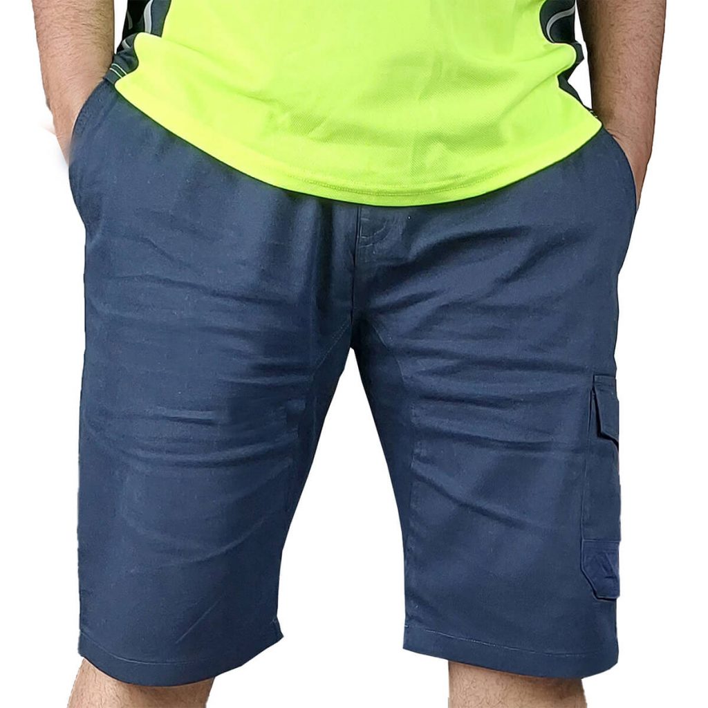 Mens Work Shorts -Navy Blue