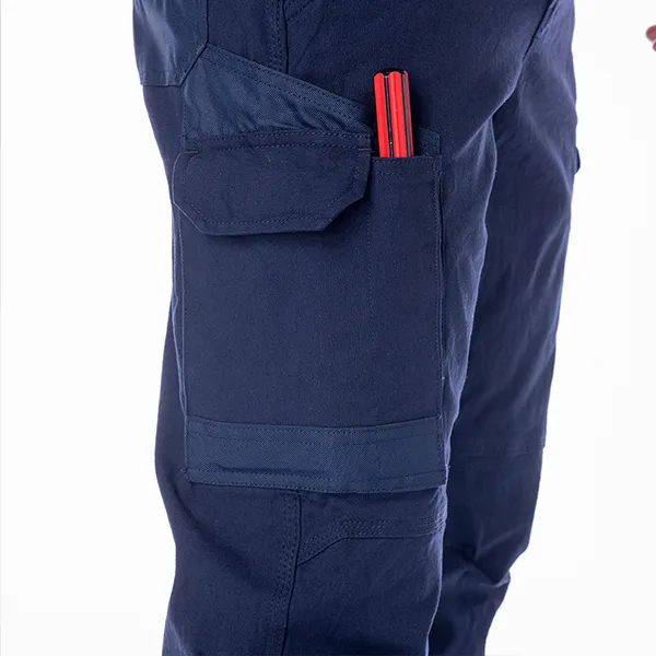 Buy Navy Work Pants - Cotton Rich & Stretch | ABC Workwear 4 navy work pant 07