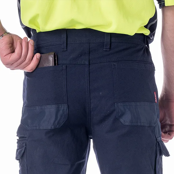 Buy Navy Work Pants - Cotton Rich & Stretch | ABC Workwear 10 navy work pant 13