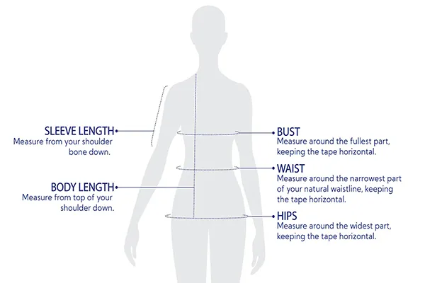 Women Top Size Chart
