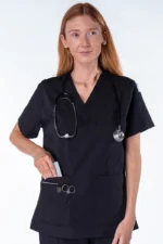 black scrub top women