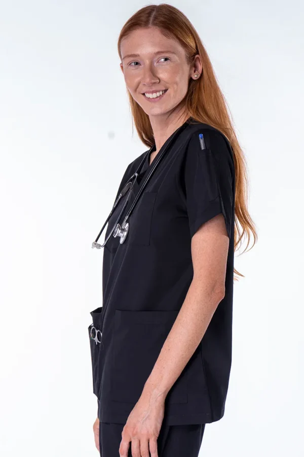 black scrub top women