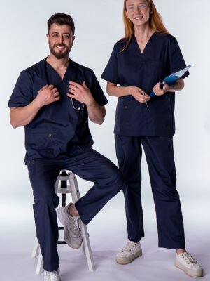 unisex scrub top