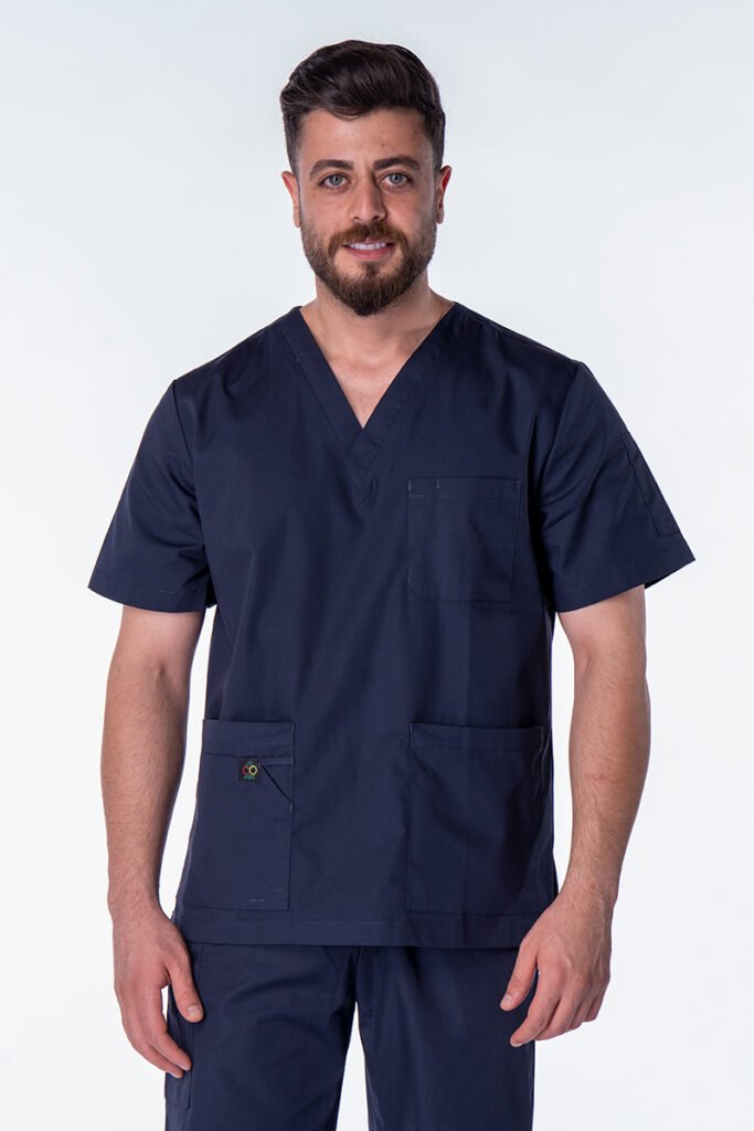 unisex scrub top