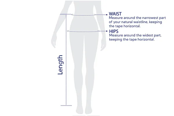 scrub pant size chart