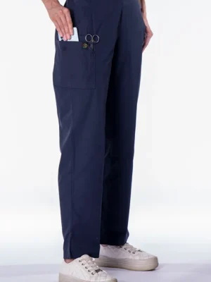 Women Navy Scrub pant