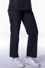 women scrub pants black