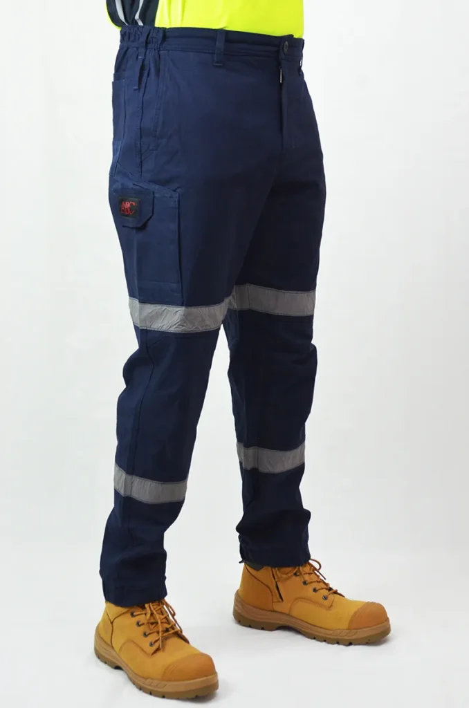 men reflective work pant
