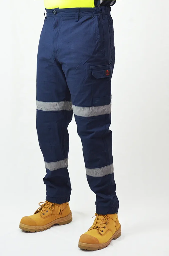 men reflective work pant