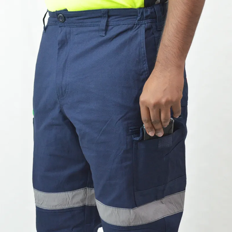 men reflective work pant