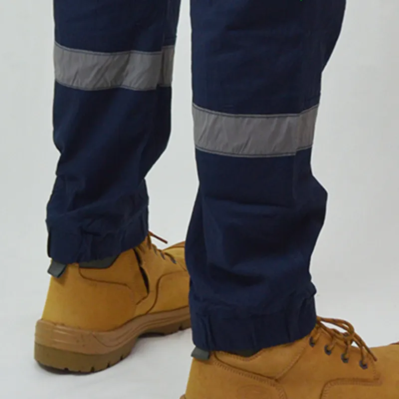 men reflective work pant 12
