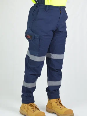 women reflective work pant