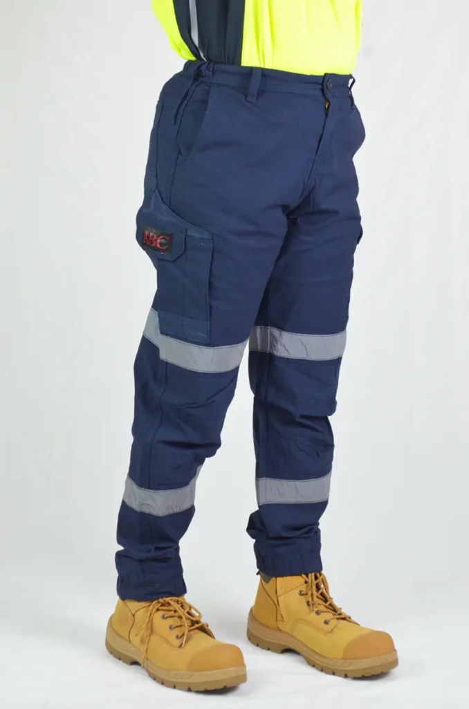 women reflective work pant