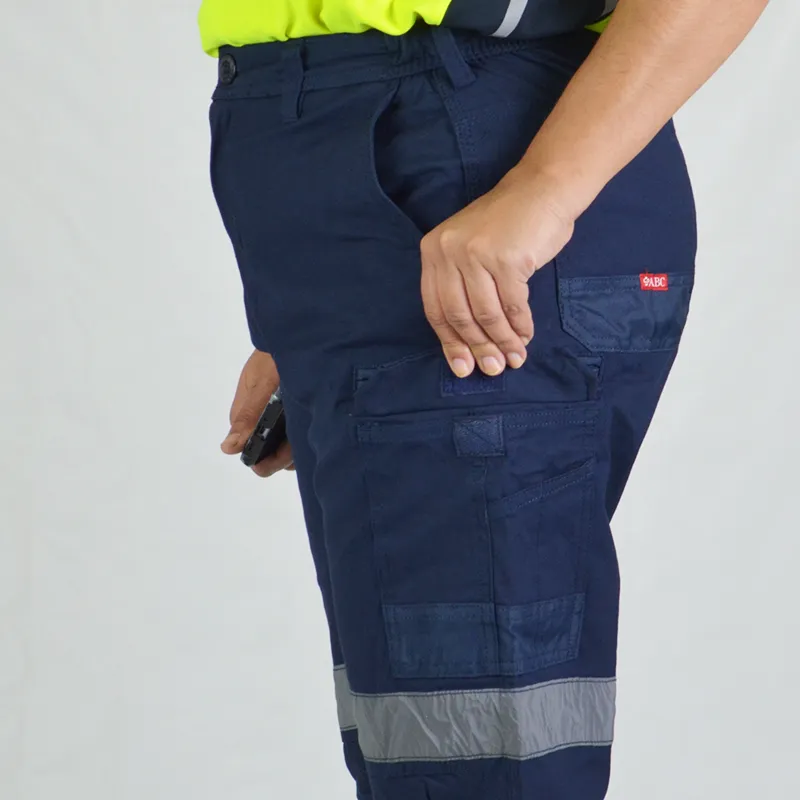women reflective work pant 11