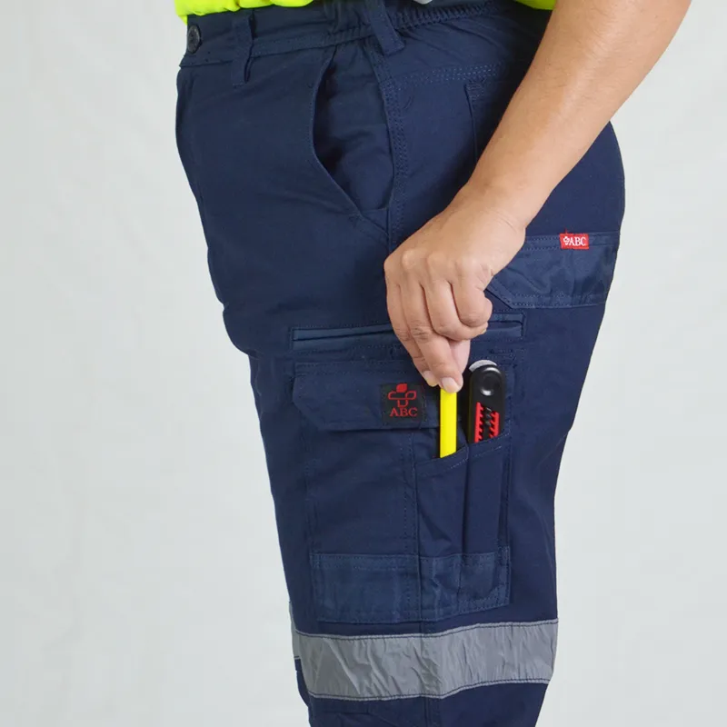 women reflective work pant